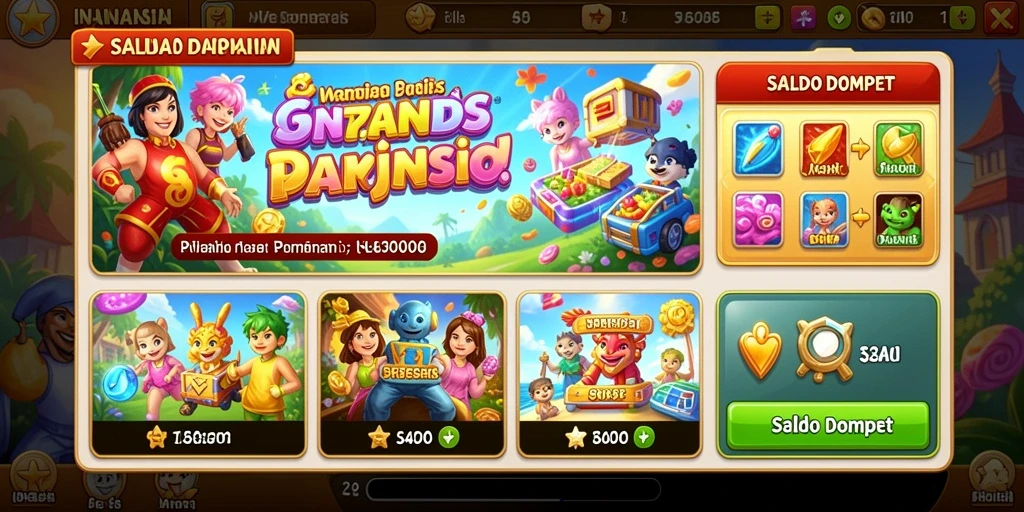 Tawa dan keseruan saat bermain bersama teman.