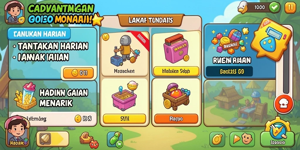 Fitur bonus yang menggiurkan dan bermanfaat.