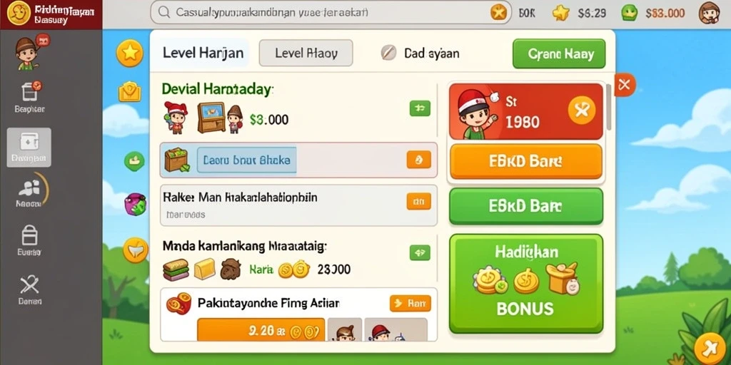 Bonus menarik menanti setiap pemain baru.