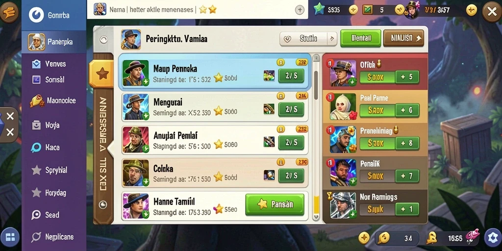 Pengalaman bermain yang menyenangkan dan menghibur.